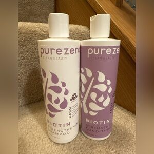 Purezero Biotin Shampoo and Conditioner Set